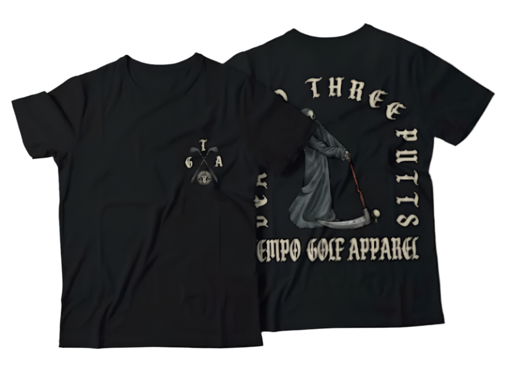Death To Three Putts Tee - Elevate Your Golf Game
