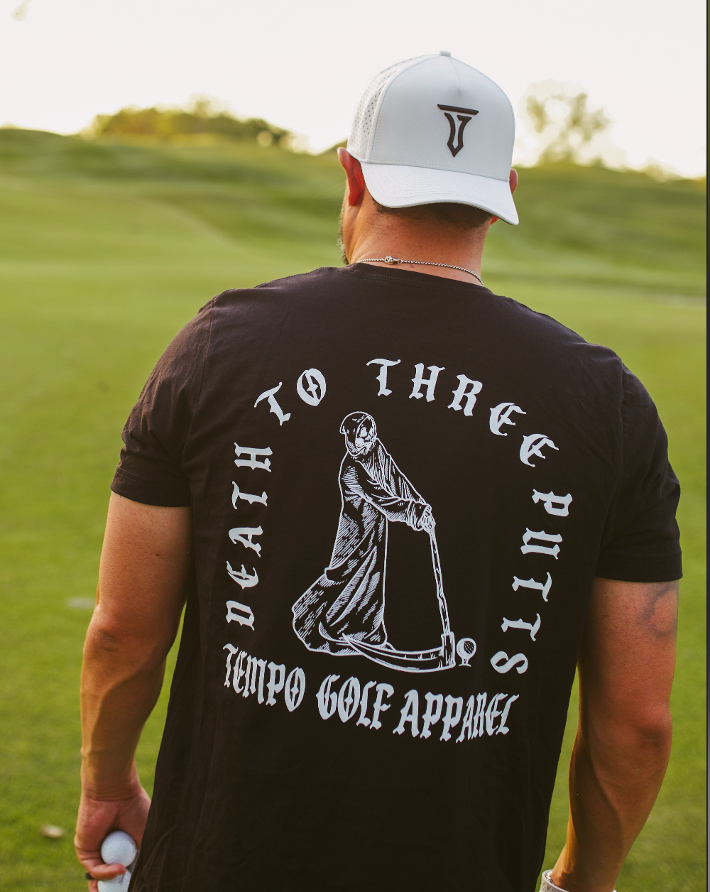 Death To Three Putts Tee - Elevate Your Golf Game