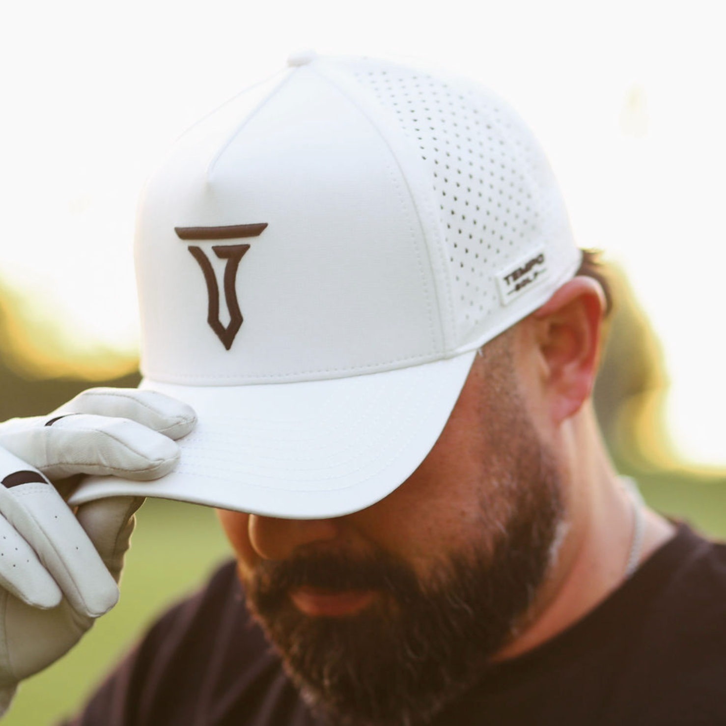 Iconic T 5 Panel Snapback Hat - White for Stylish Comfort