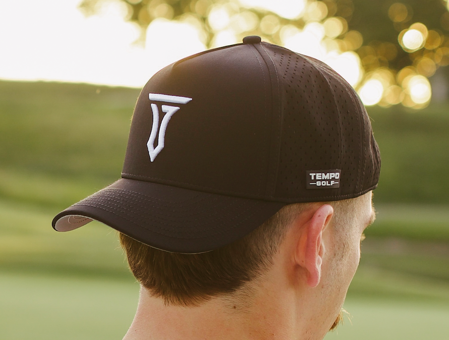 Iconic T 5 Panel Snapback Hat - Black for Trendy Style