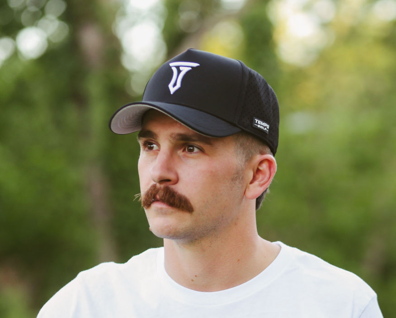 Iconic T 5 Panel Snapback Hat - Black for Trendy Style