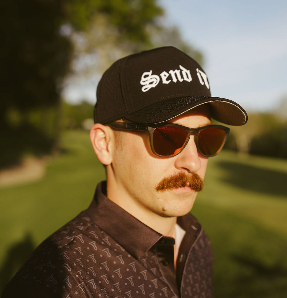 Send It Hat Black - Stylish and Comfortable Headwear for Every Adventure