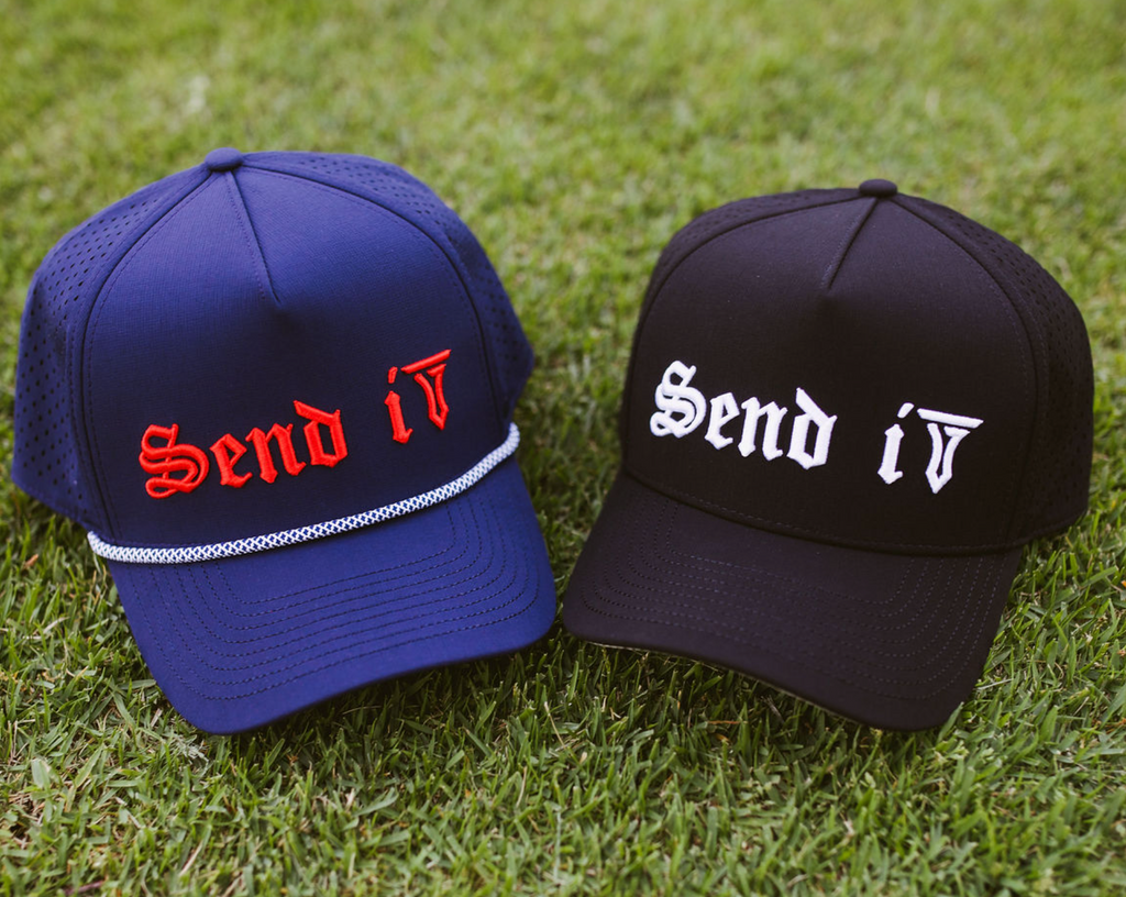 Send It Hat Black - Stylish and Comfortable Headwear for Every Adventure
