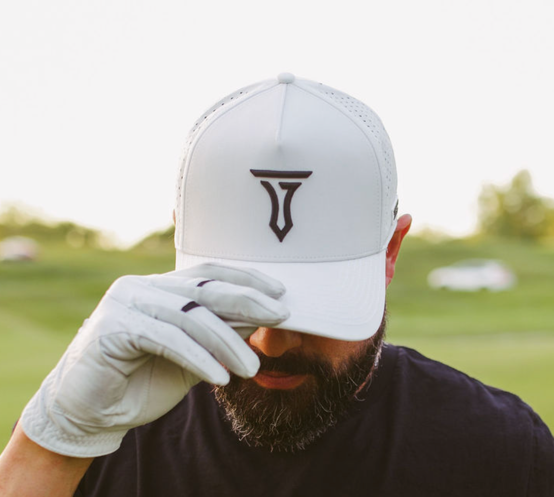Iconic T 5 Panel Snapback Hat - White for Stylish Comfort