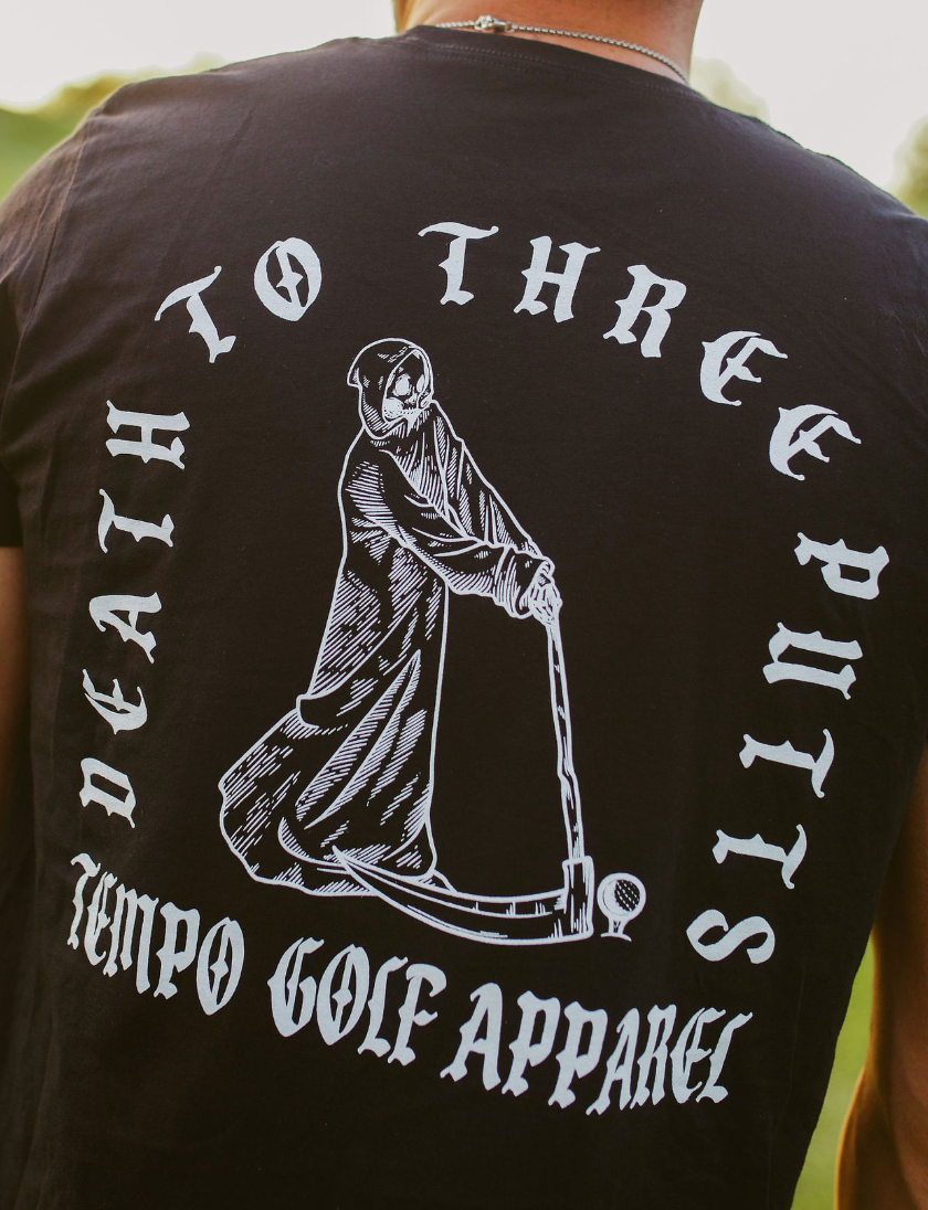 Death To Three Putts Tee - Elevate Your Golf Game