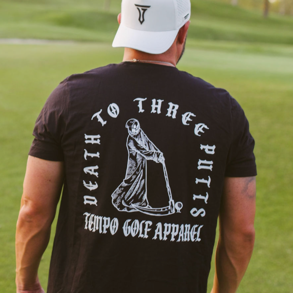 Death To Three Putts Tee - Elevate Your Golf Game