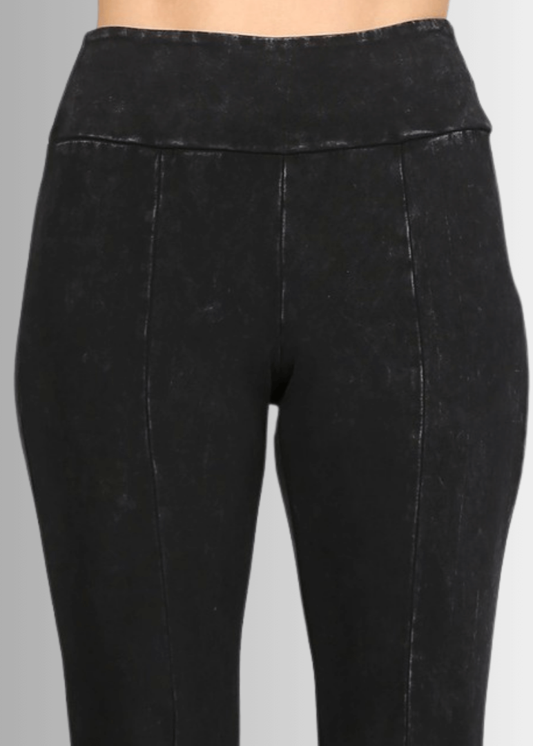 A Perfect Slimming Flare Pant Made in USA for Effortless Style