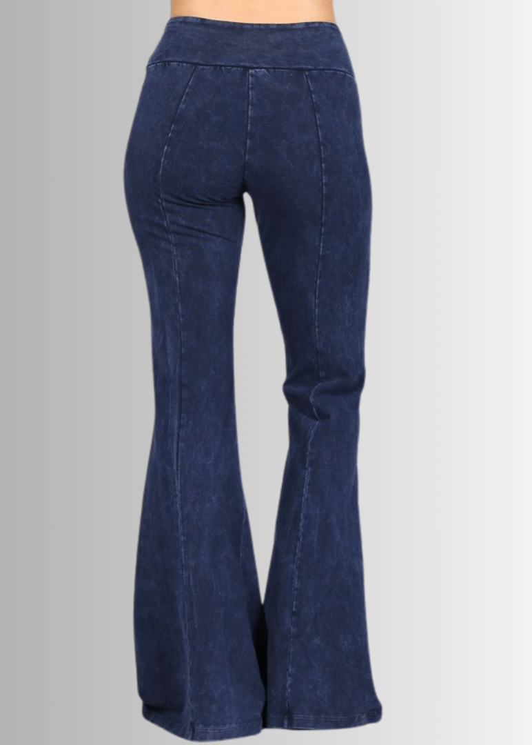 A Perfect Slimming Flare Pant Made in USA for Effortless Style