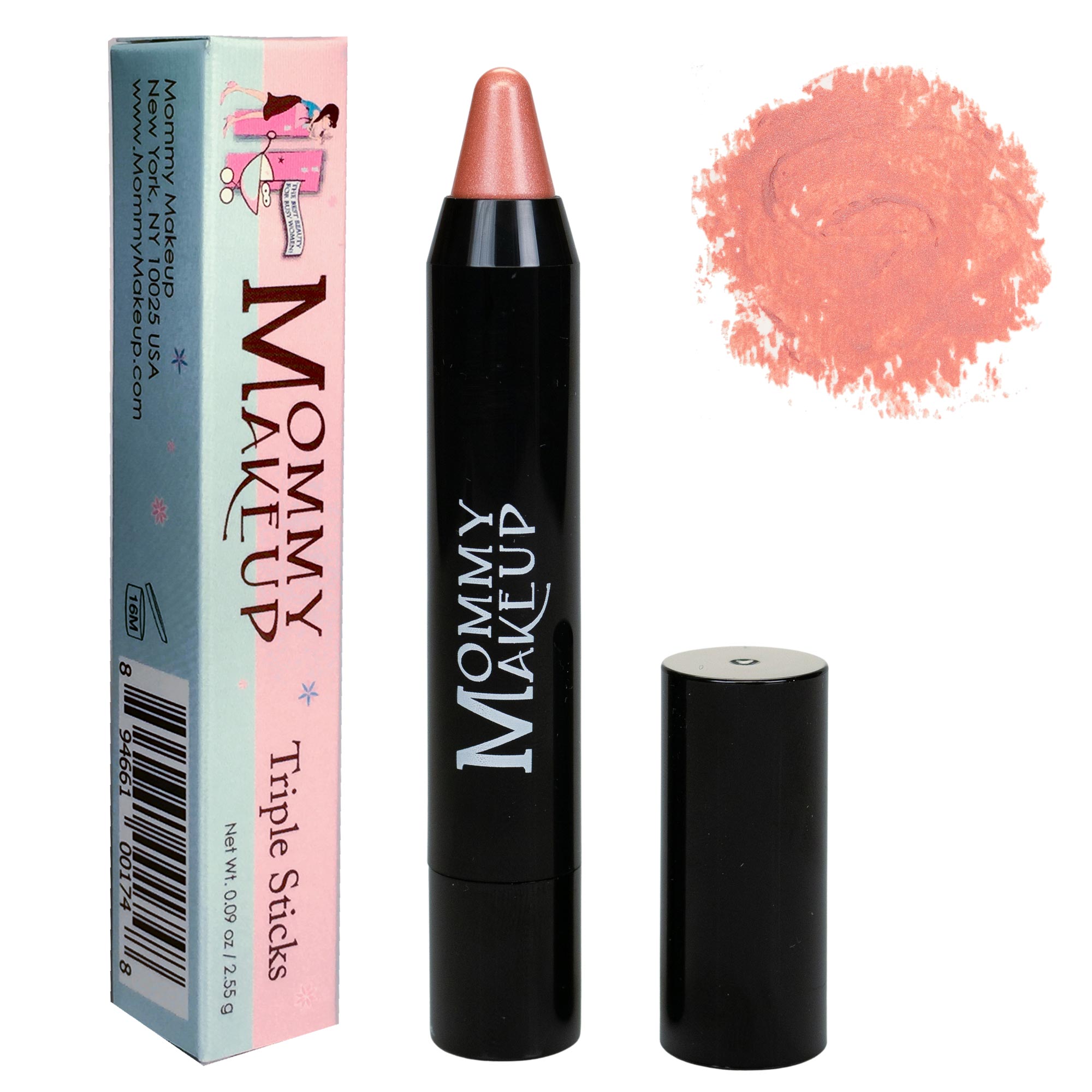Triple Sticks Lipstick, Cream Blush, and Treatment in Riley Love - RFE Marketing Ventures