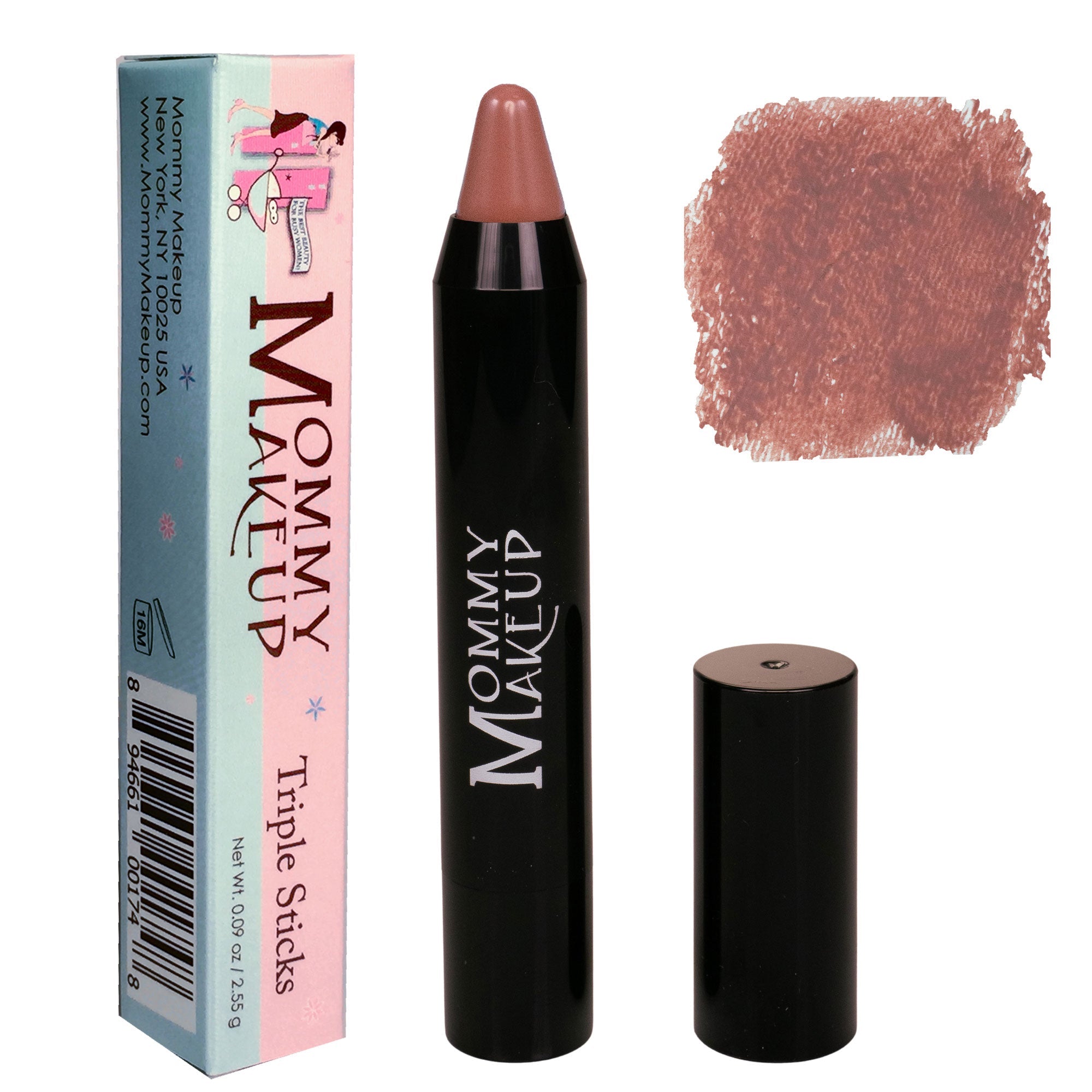 Triple Sticks Lipstick, Cream Blush, and Treatment in Bare Babe - RFE Marketing Ventures