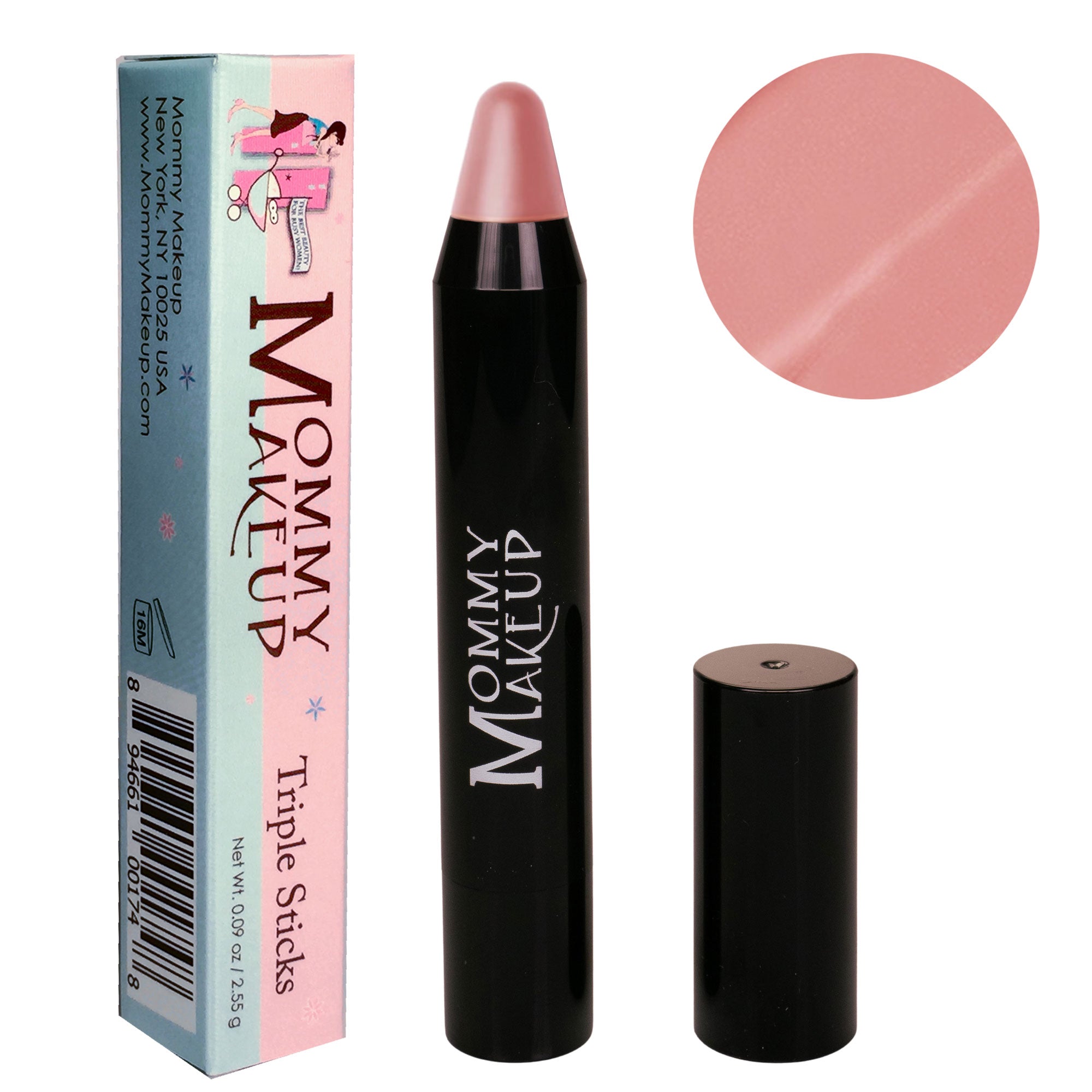 Triple Sticks Lipstick, Cream Blush, and Treatment in Pink-a-boo - RFE Marketing Ventures