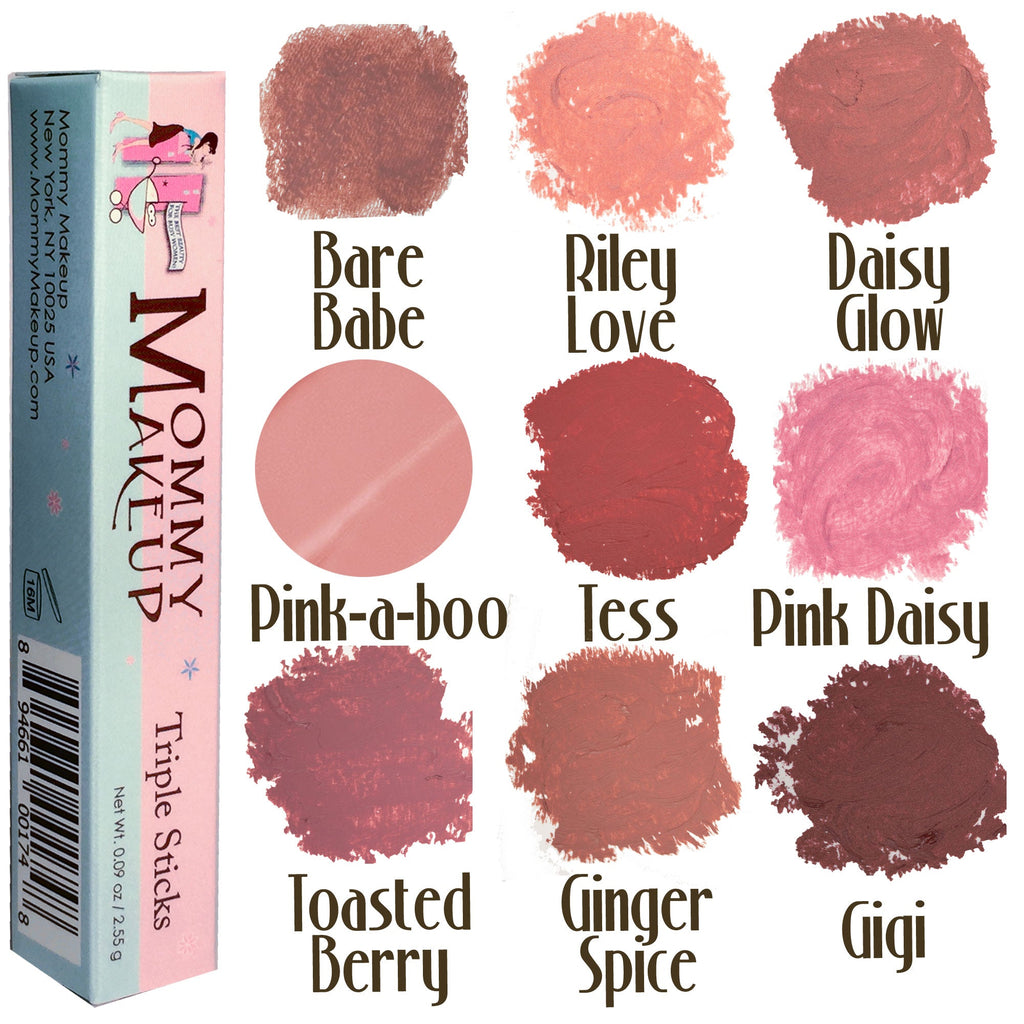 Triple Sticks Lipstick, Cream Blush, and Treatment in Pink-a-boo - RFE Marketing Ventures