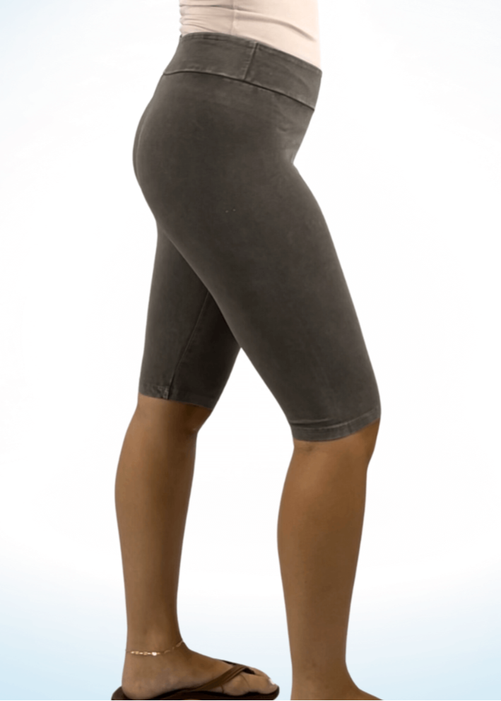 Ladies Biker Shorts Made in USA - Longer Length for Ultimate Comfort and Style