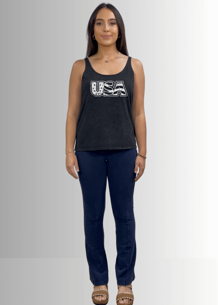 White Distressed USA Patriotic Graphic - RFE Marketing Ventures