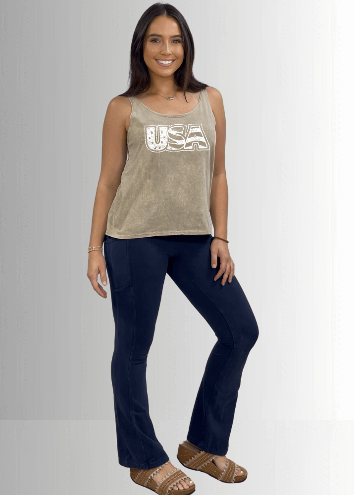 White Distressed USA Patriotic Graphic - RFE Marketing Ventures