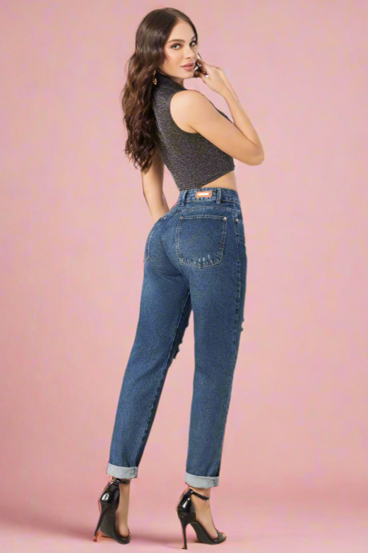 Chantal 100% Authentic Colombian MOMFIT Jeans - RFE Marketing Ventures