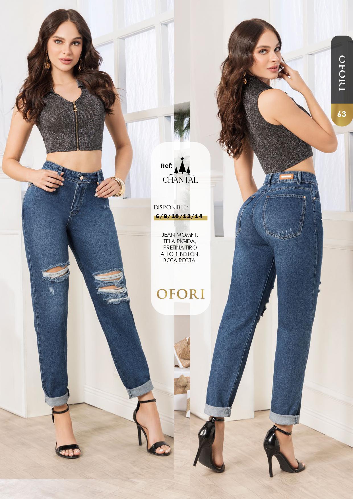 Chantal 100% Authentic Colombian MOMFIT Jeans - RFE Marketing Ventures