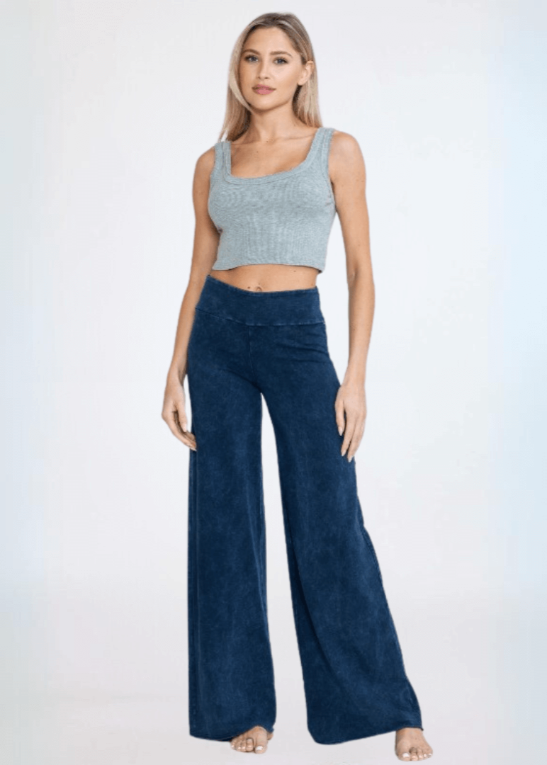 Casual Wide Leg Pants - Perfect Fit, Made in USA