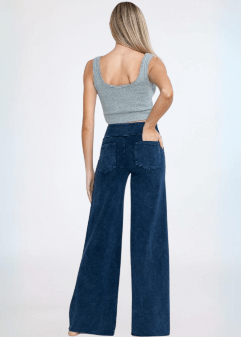 Casual Wide Leg Pants - Perfect Fit, Made in USA