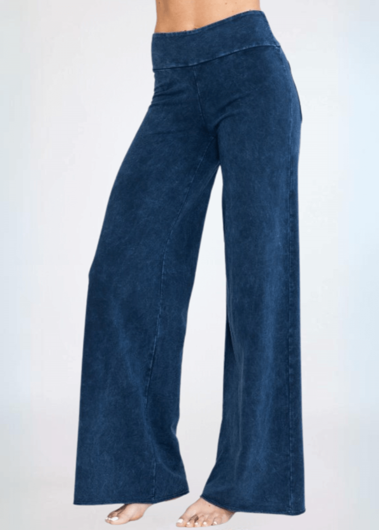 Casual Wide Leg Pants for Effortless Style - Made in USA