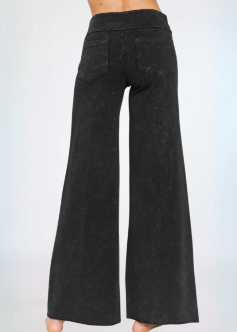 Casual Wide Leg Pants for Effortless Style - Made in USA