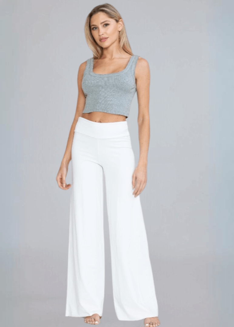 Casual Wide Leg Pants – Perfect Fit, Made in USA