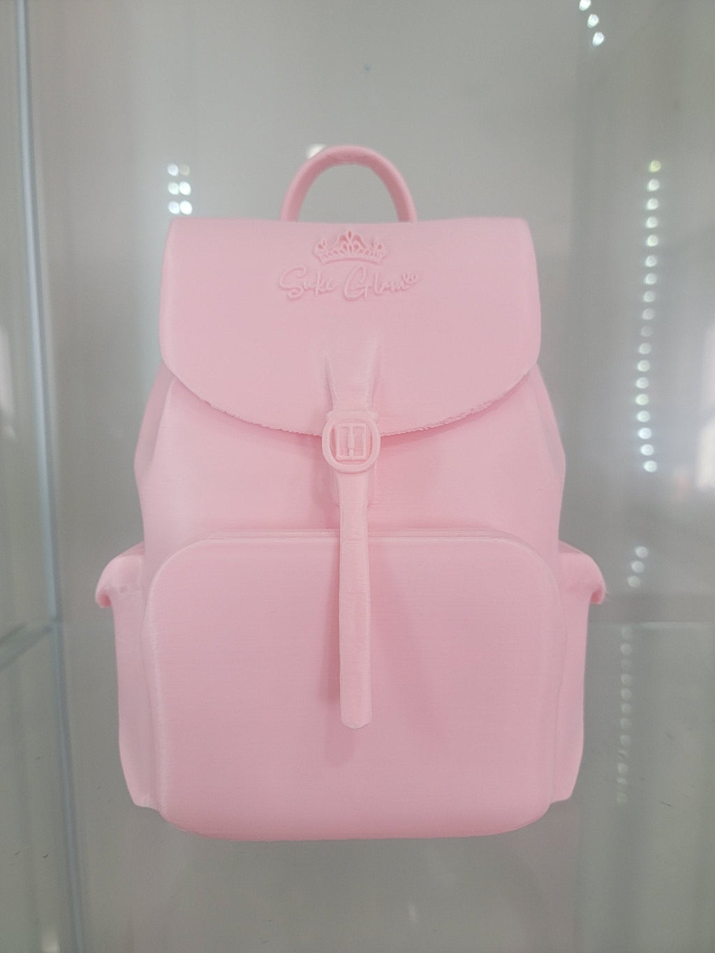 Adorable Pink Backpack Makeup Brush Holder - Stylish Organizer for Glam Lovers - RFE Marketing Ventures