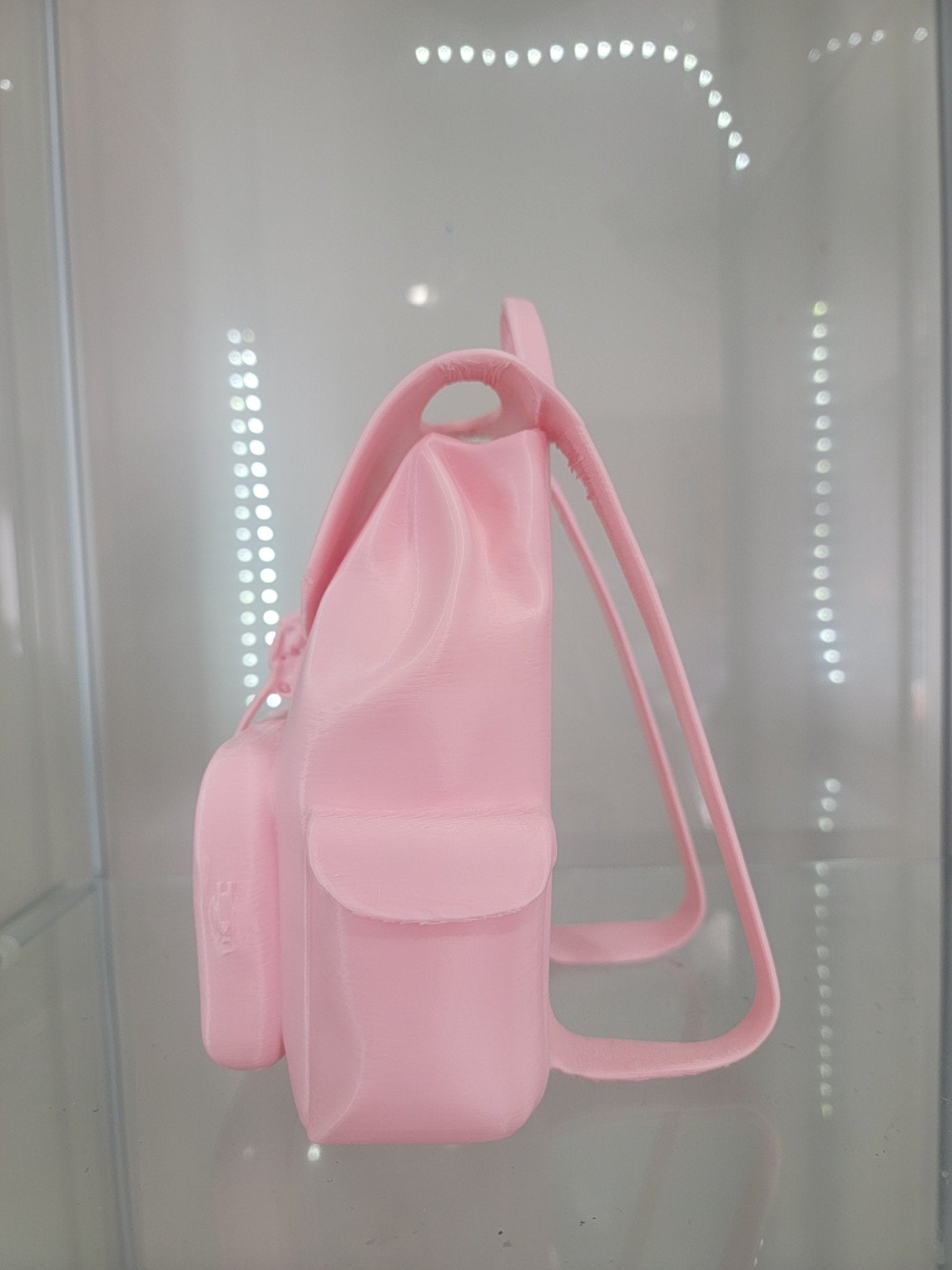 Adorable Pink Backpack Makeup Brush Holder - Stylish Organizer for Glam Lovers - RFE Marketing Ventures