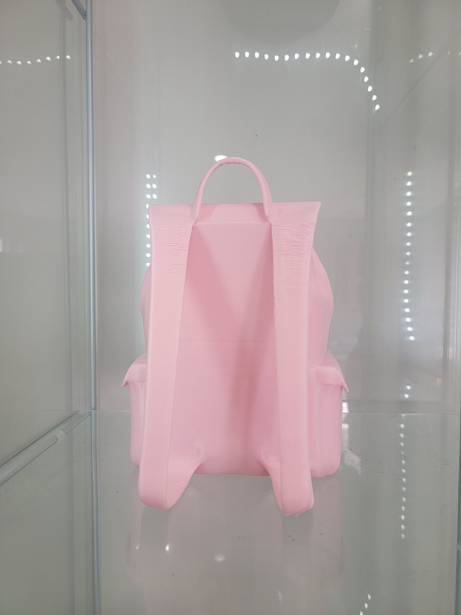Adorable Pink Backpack Makeup Brush Holder - Stylish Organizer for Glam Lovers - RFE Marketing Ventures