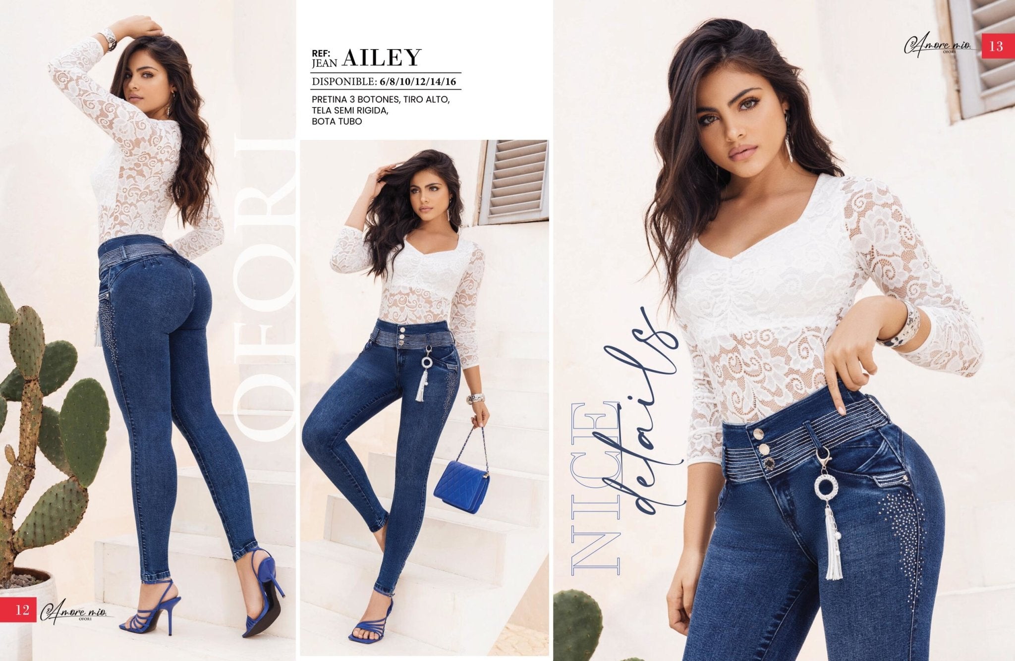 Ailey 100% Authentic Colombian Push Up Jeans - RFE Marketing Ventures