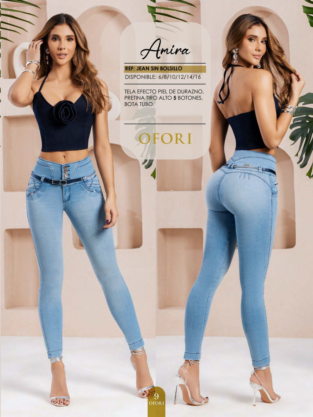 Amira 100% Authentic Colombian Push Up Jeans - RFE Marketing Ventures