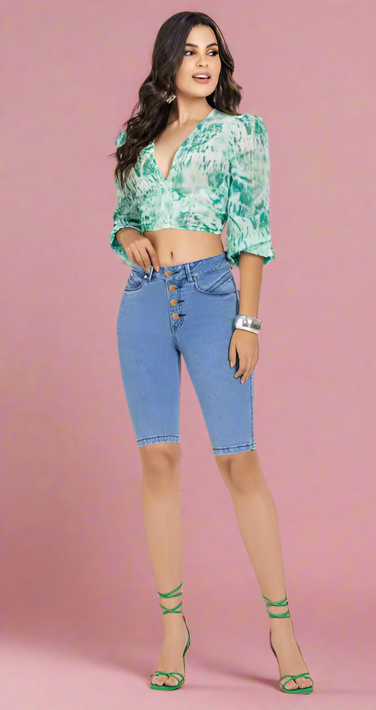 Antonia 100% Authentic Colombian Push Up Capri - RFE Marketing Ventures
