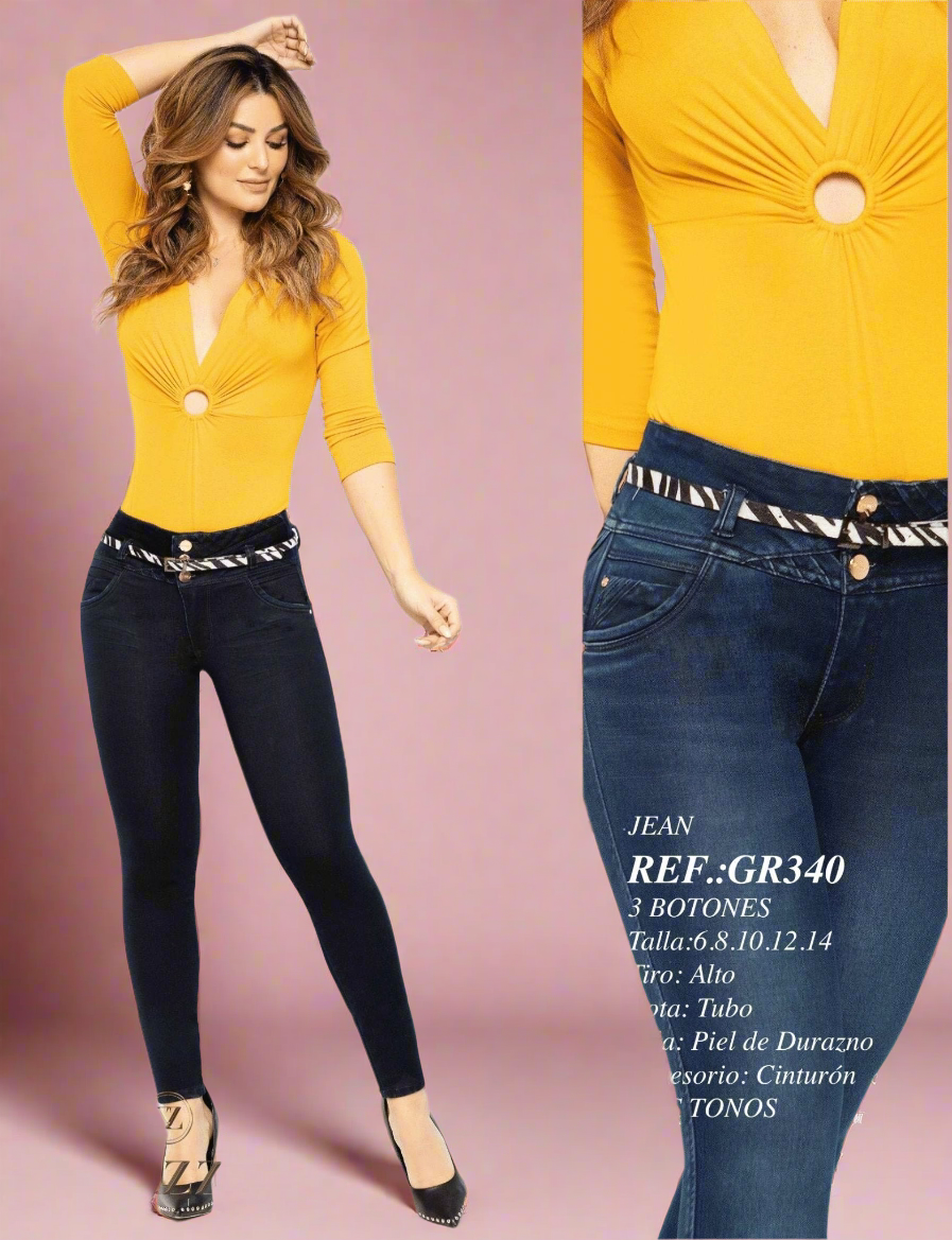 GR340 100% Authentic Colombian Push Up Jeans - RFE Marketing Ventures