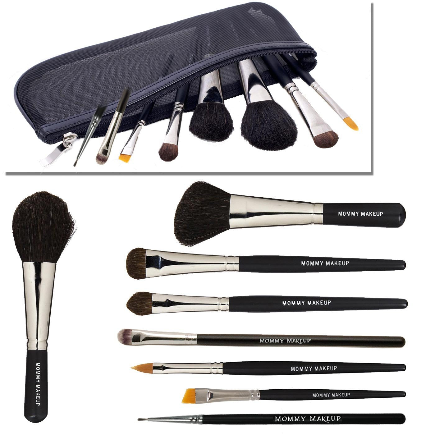 Chic Mom Brush Kit | Artist Quality, Vegan, 9-Piece Set - RFE Marketing Ventures