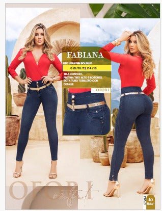 Fabiana 100% Authentic Colombian Push Up Jeans - RFE Marketing Ventures