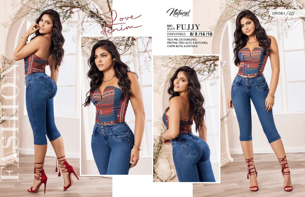 Fujjy 100% Authentic Colombian Push Up Capri - RFE Marketing Ventures