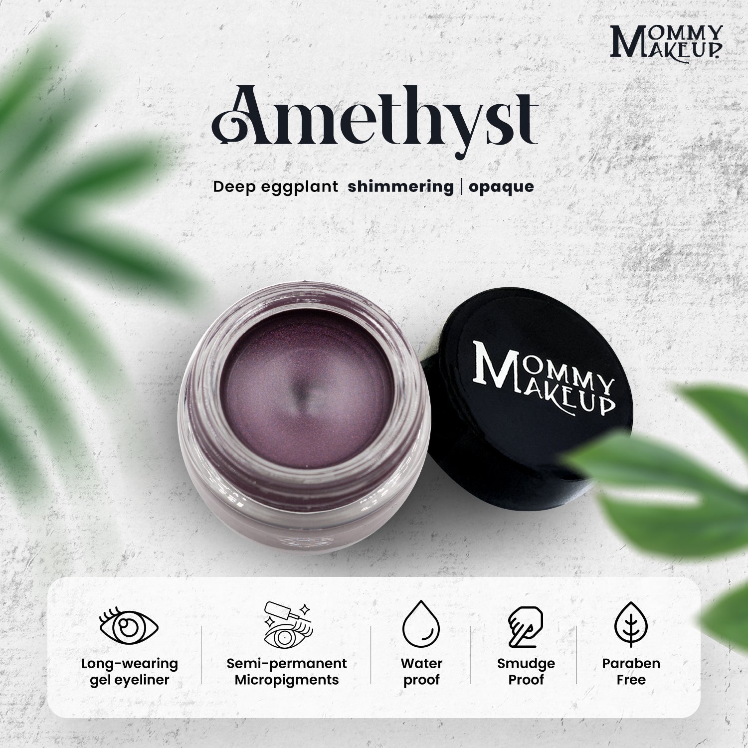 Amethyst Stay Put Waterproof Gel Eyeliner w/ Micropigments - RFE Marketing Ventures