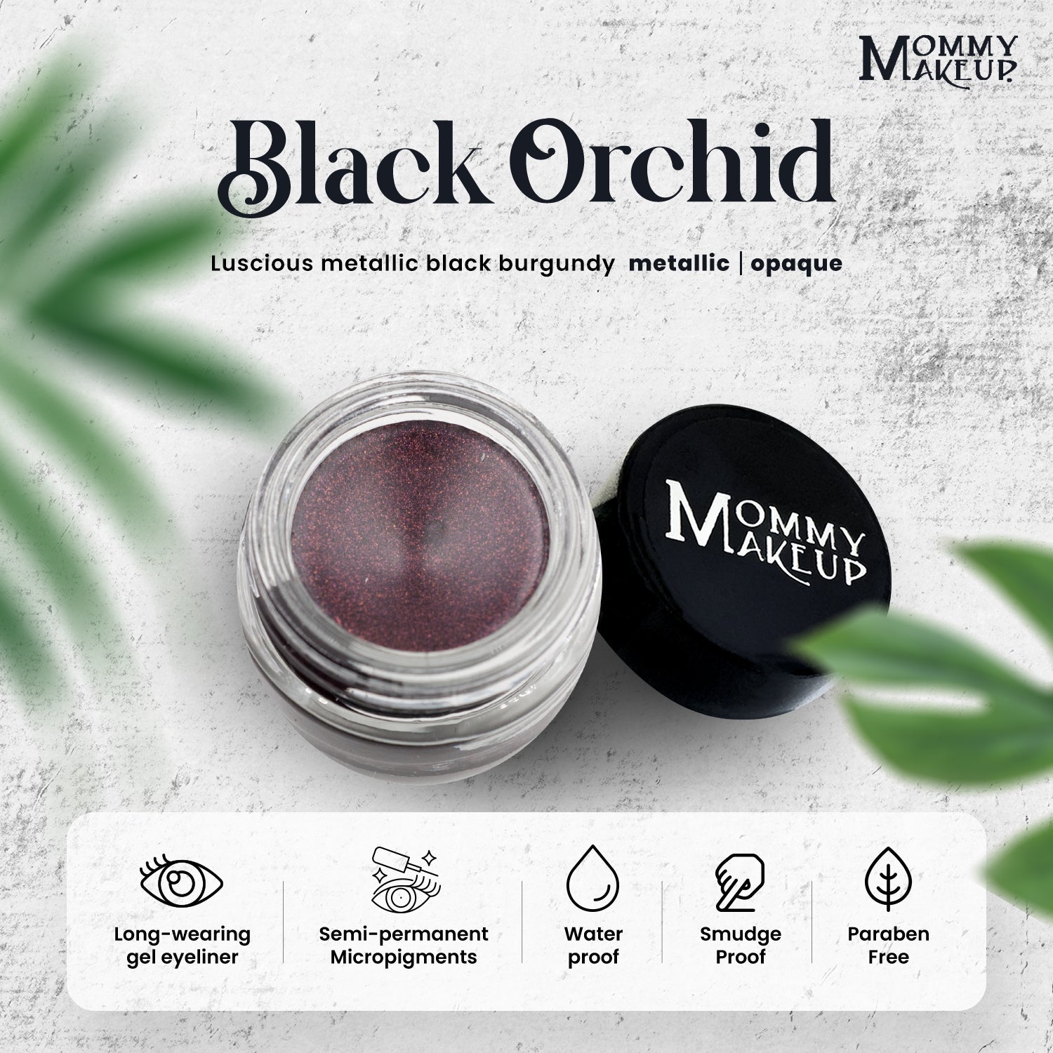 Black Orchid Stay Put Waterproof Gel Eyeliner w/ Micropigments - RFE Marketing Ventures