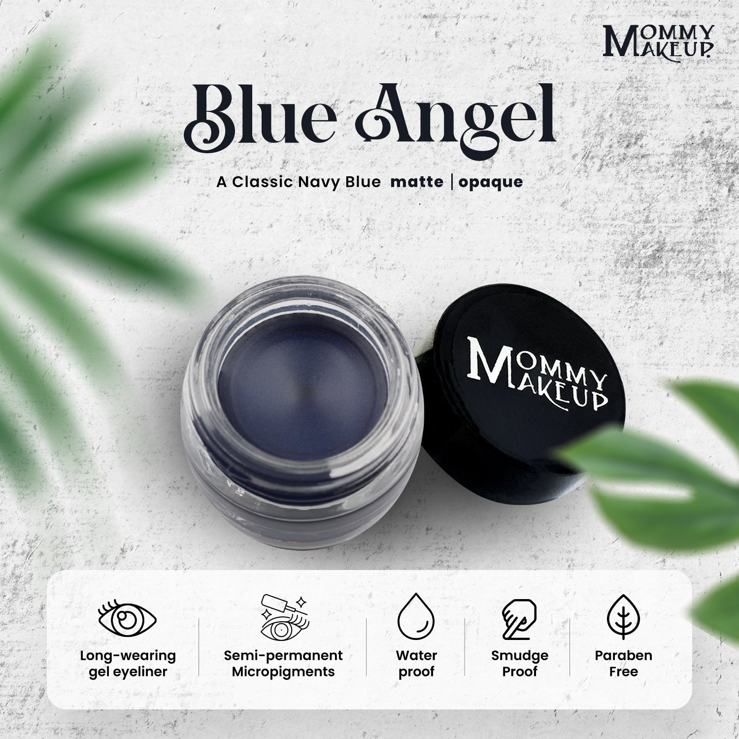 Blue Angel Stay Put Waterproof Gel Eyeliner w/ Micropigments - RFE Marketing Ventures