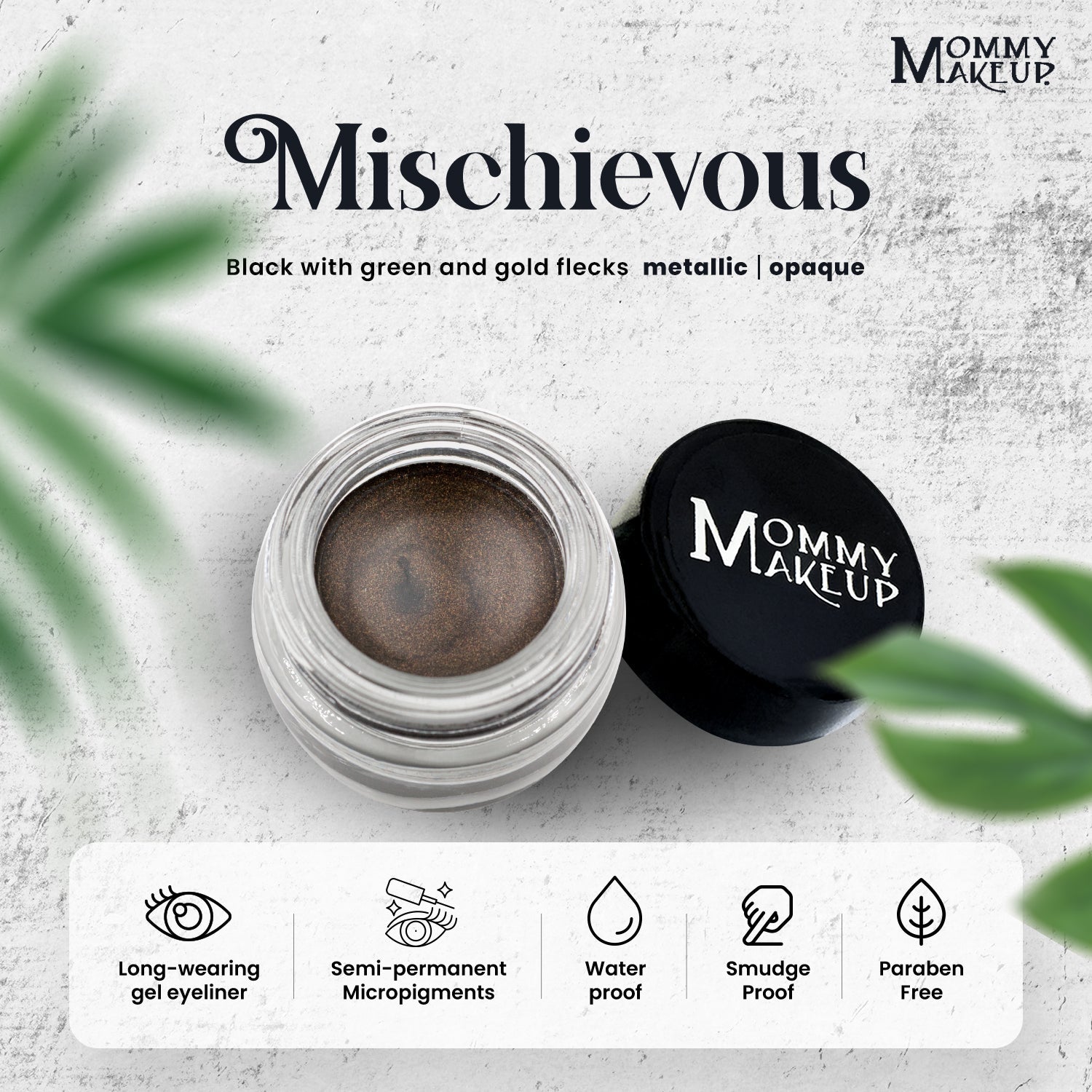 Stay Put Waterproof Gel Eyeliner w/ Micropigments - Mischievous - RFE Marketing Ventures