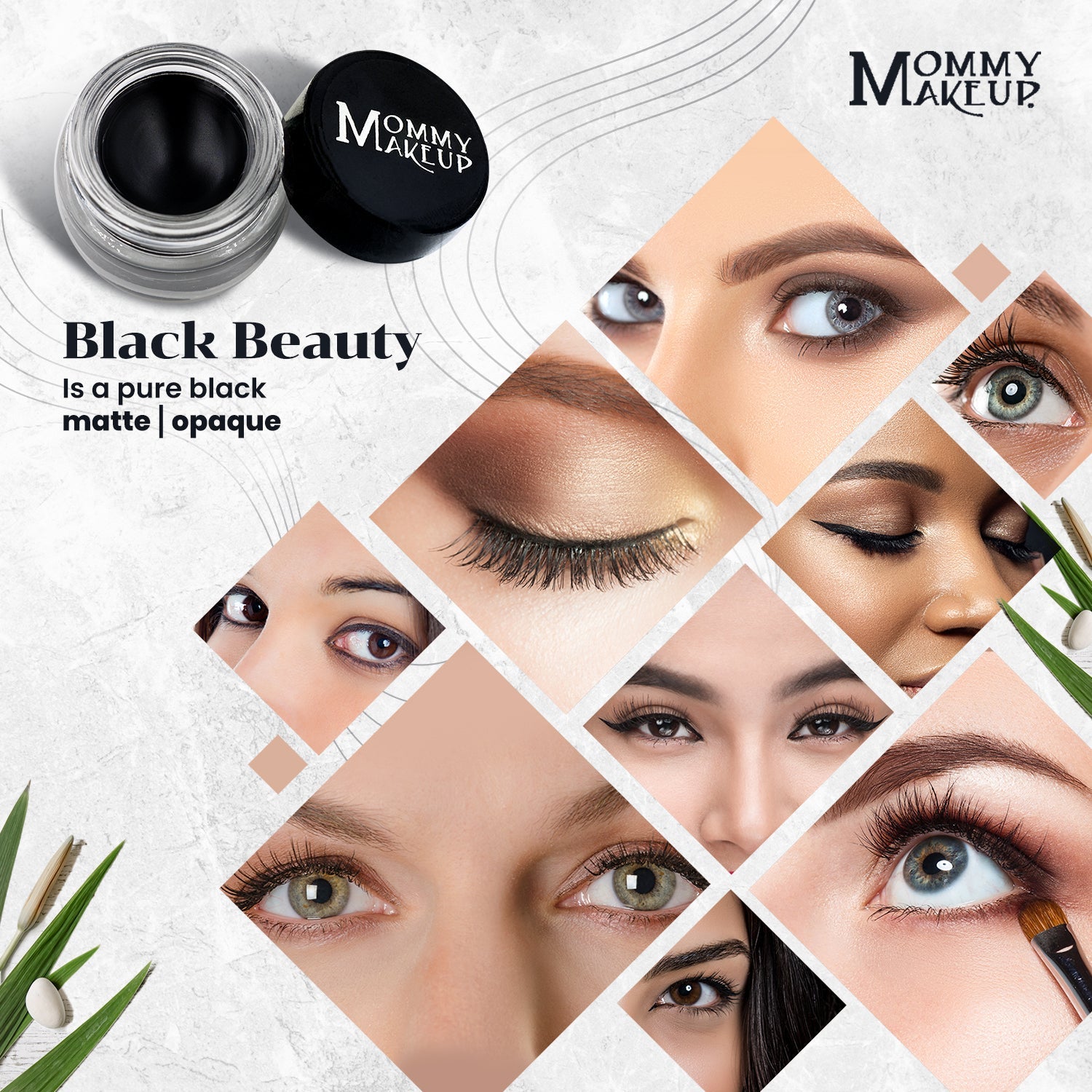 Black Beauty Stay Put Waterproof Gel Eyeliner w/ Micropigments - RFE Marketing Ventures