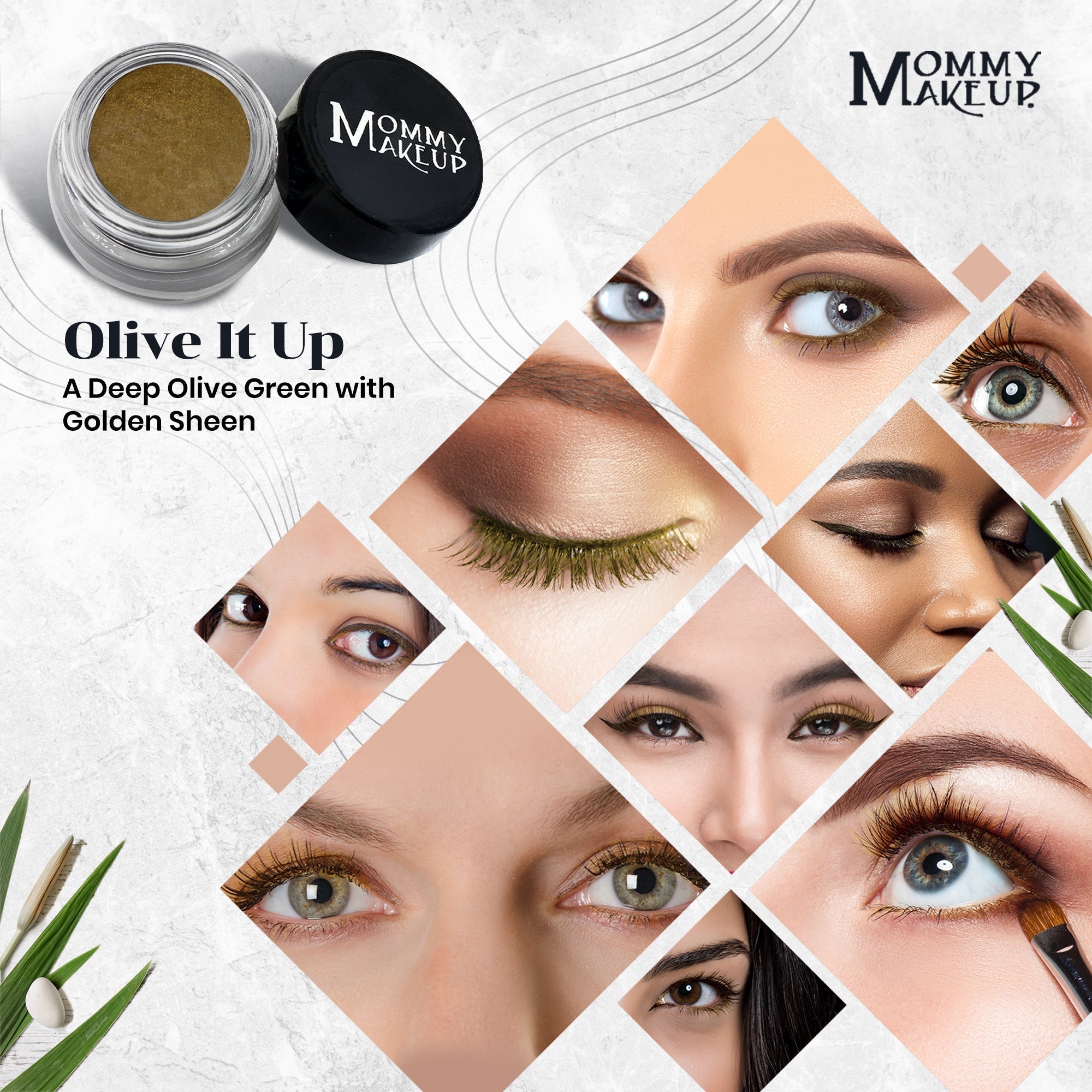 Olive It Up Stay Put Waterproof Gel Eyeliner w/ Micropigments - RFE Marketing Ventures