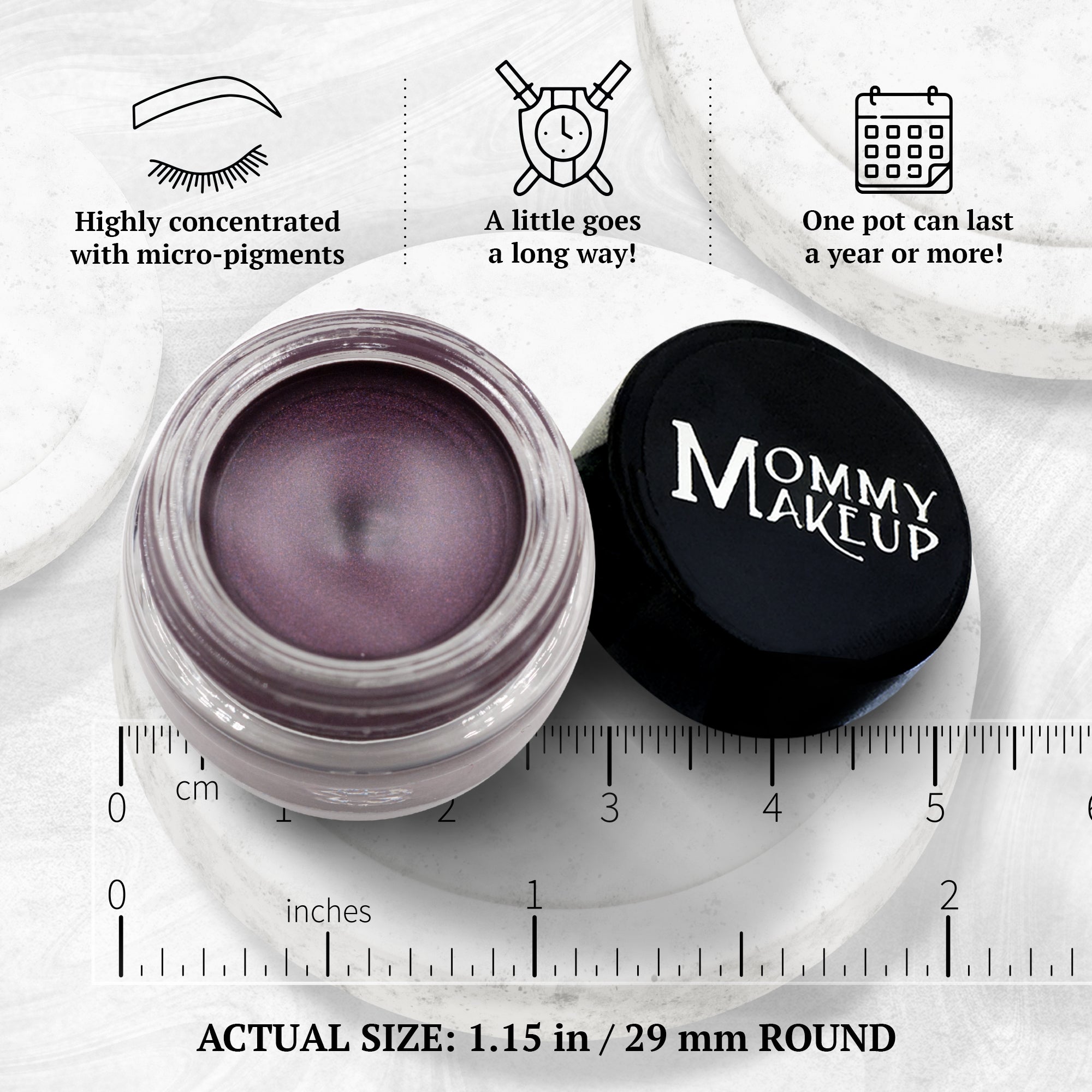 Amethyst Stay Put Waterproof Gel Eyeliner w/ Micropigments - RFE Marketing Ventures