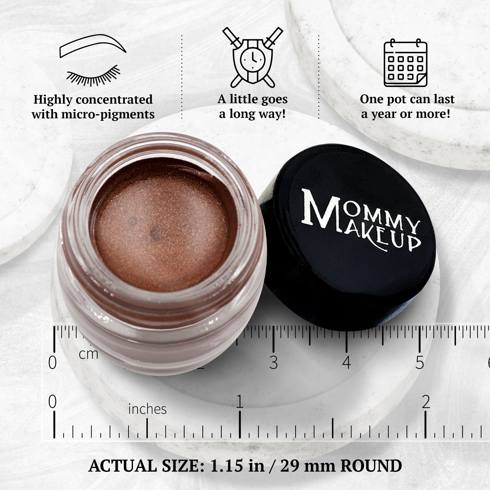 Chocolate Sizzle Stay Put Waterproof Gel Eyeliner w/ Micropigments - RFE Marketing Ventures
