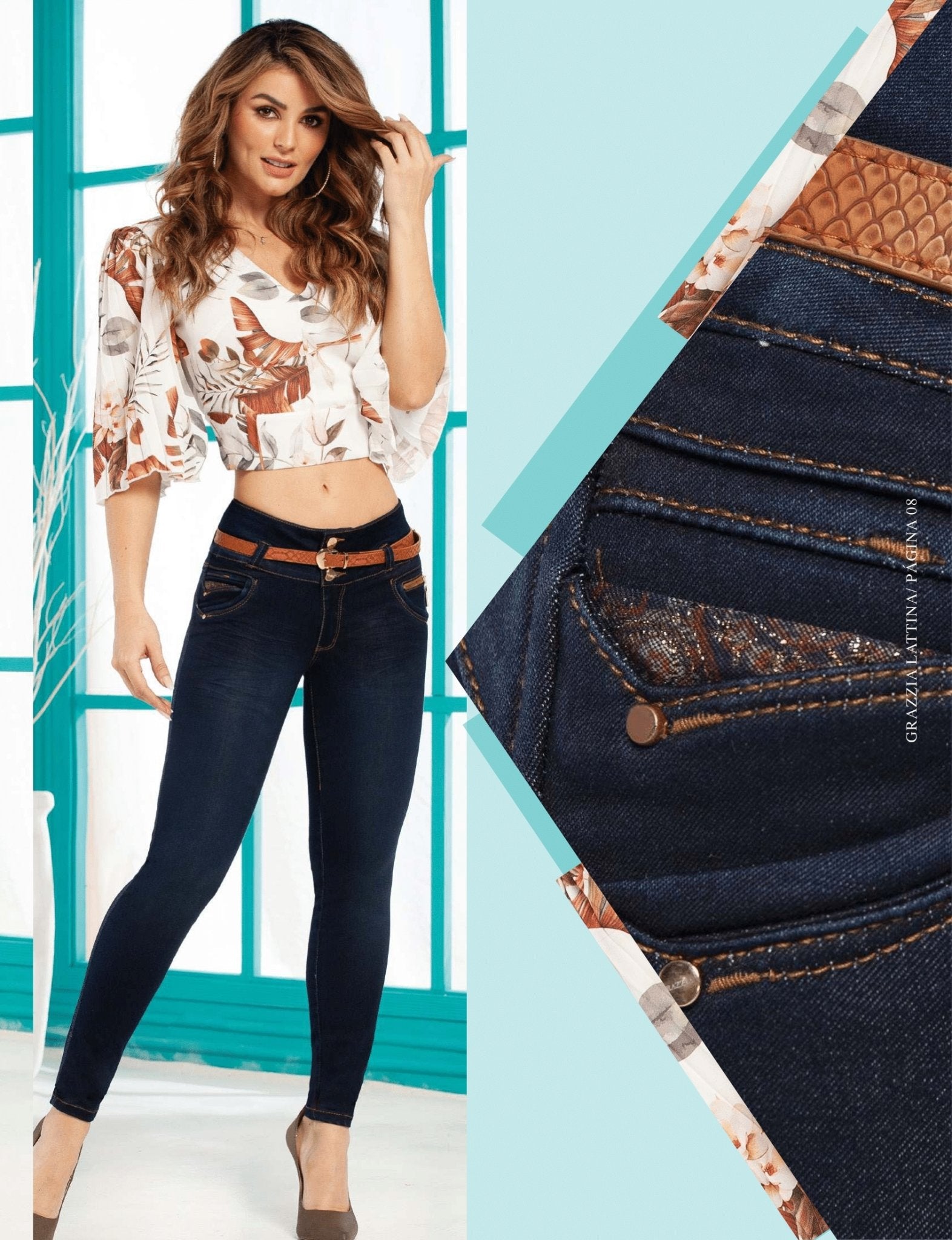 GR329 100% Authentic Colombian Push Up Jeans - RFE Marketing Ventures