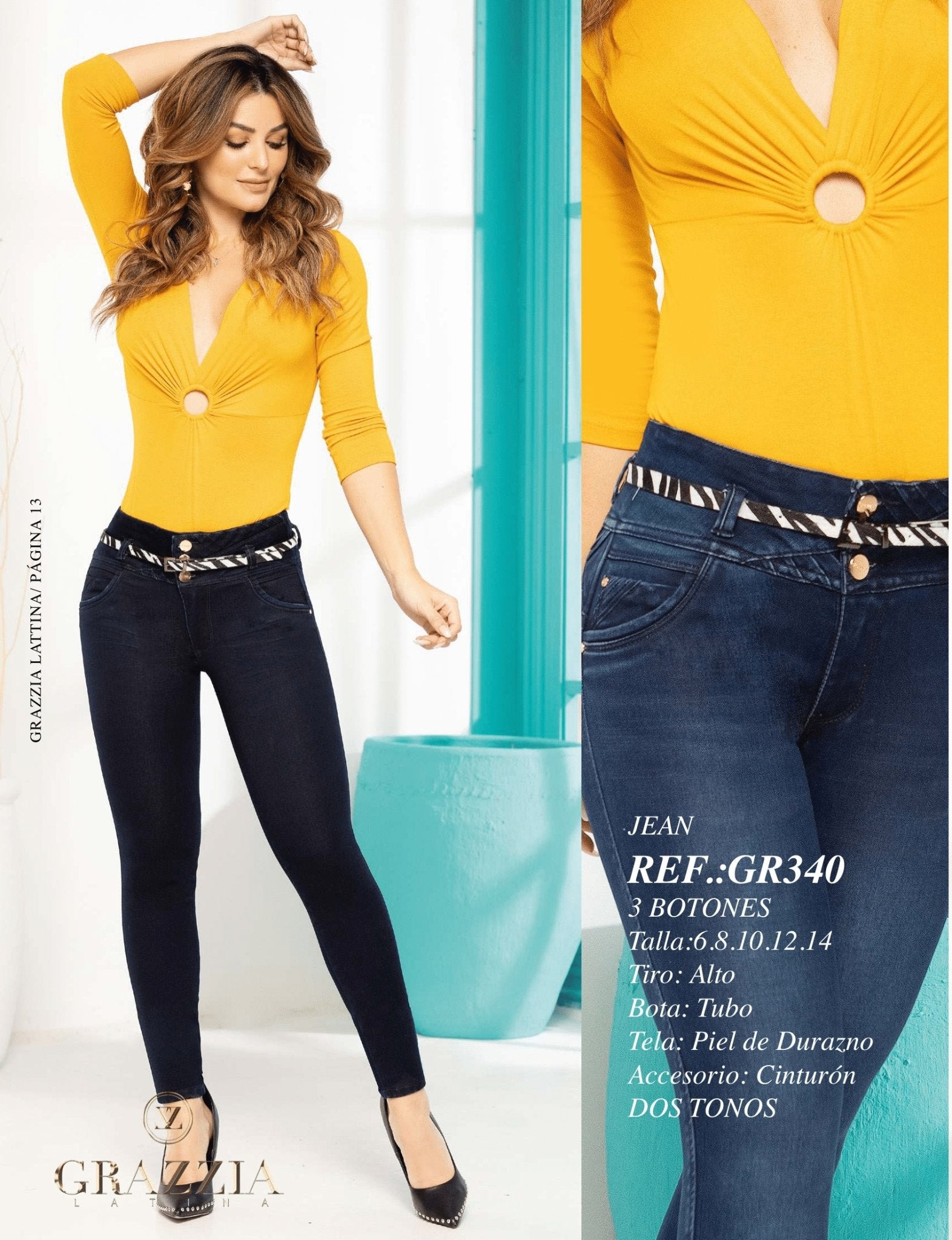 GR340 100% Authentic Colombian Push Up Jeans - RFE Marketing Ventures