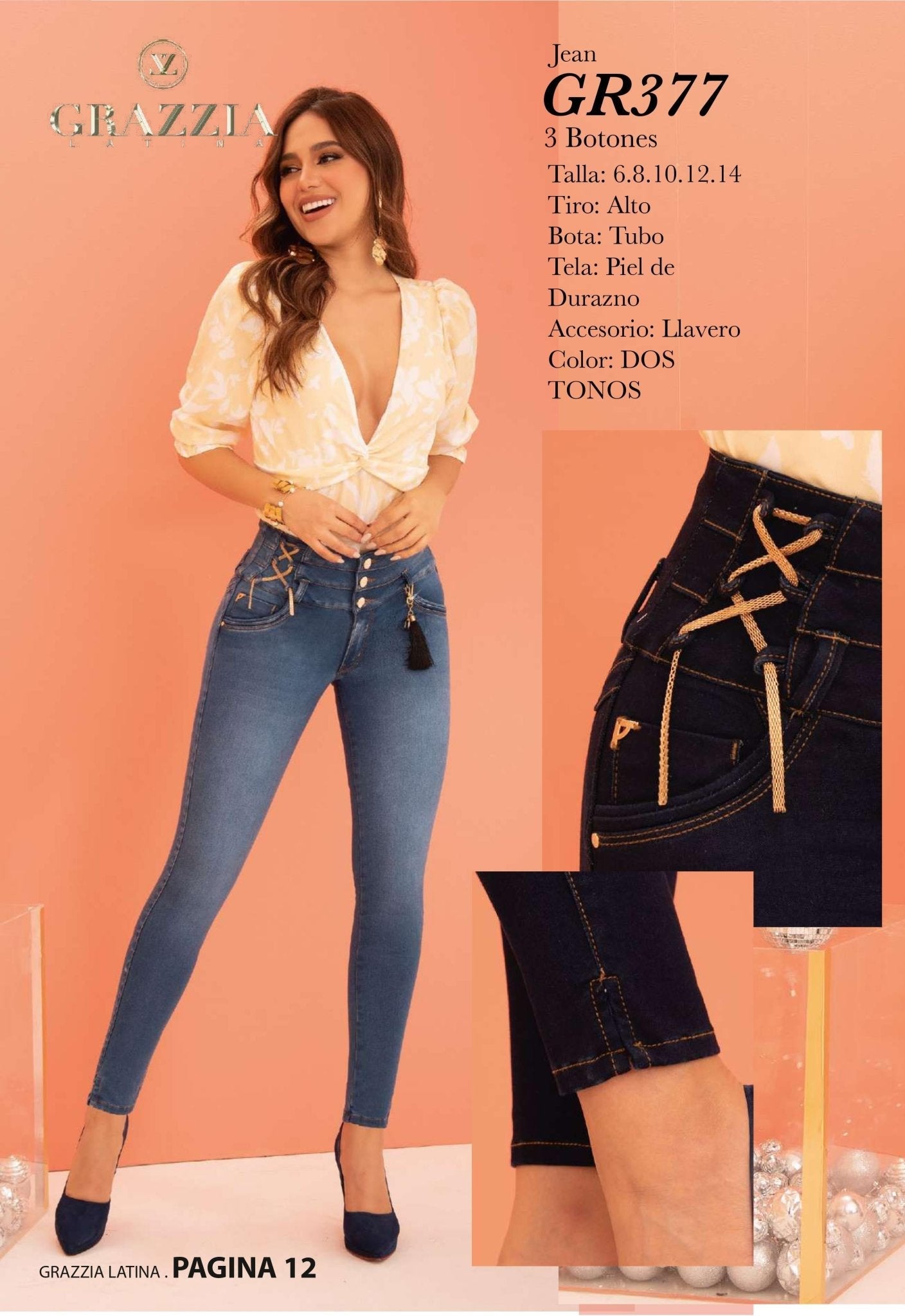 GR377 100% Authentic Colombian Push Up Jeans - RFE Marketing Ventures