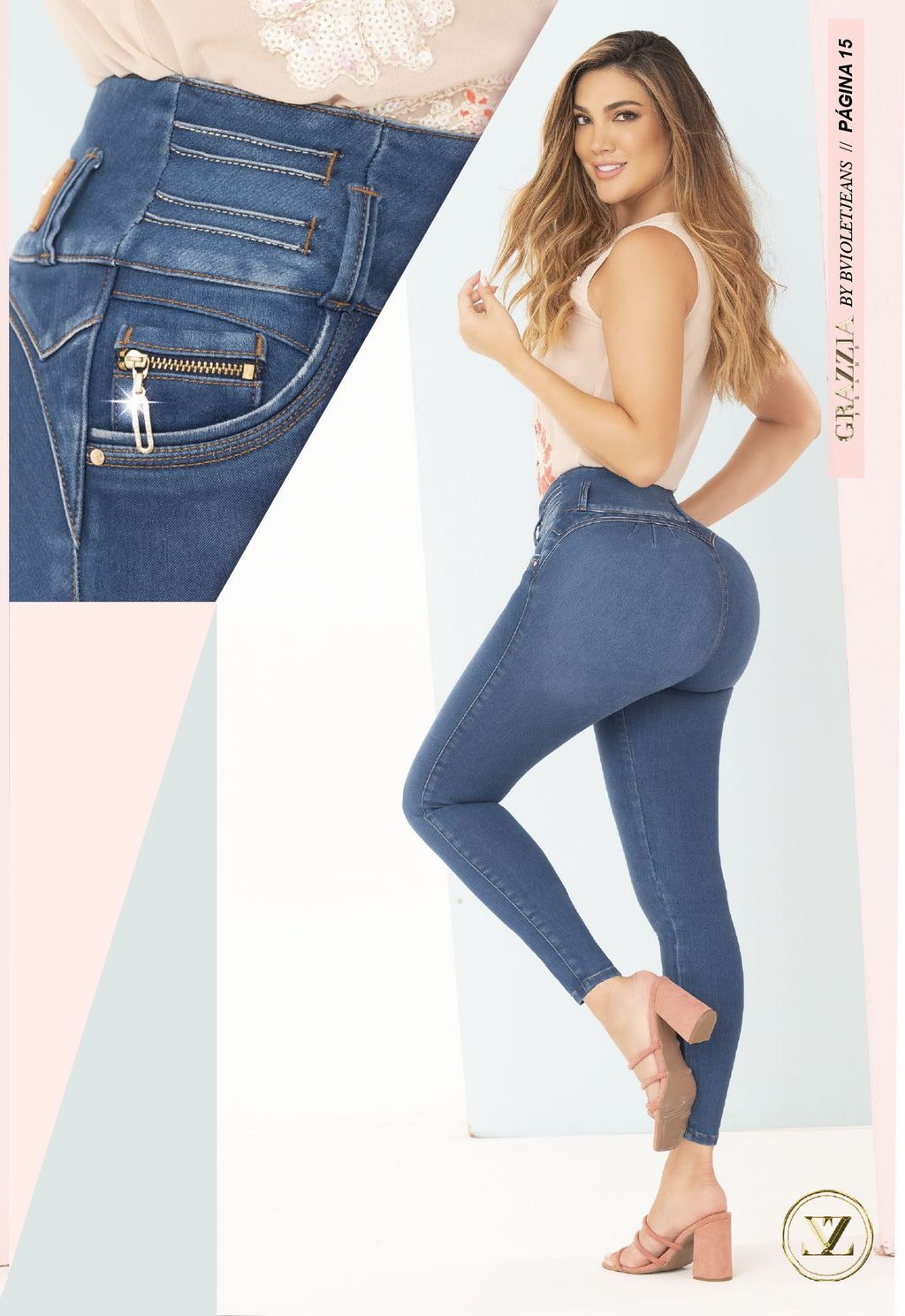 GR416 100% Authentic Colombian Push Up Jeans - RFE Marketing Ventures