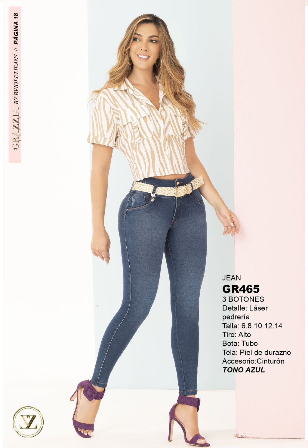 GR465 100% Authentic Colombian Push Up Jeans - RFE Marketing Ventures