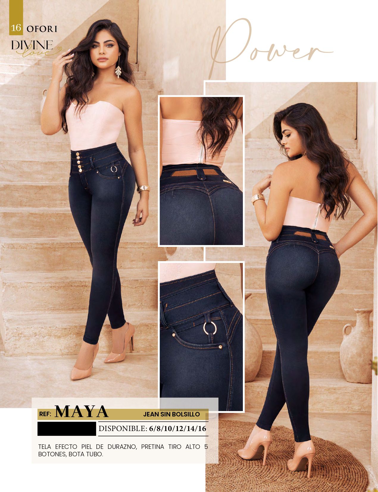 Maya 100% Authentic Colombian Push Up Jeans - RFE Marketing Ventures